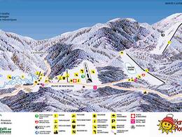 Plan des pistes Piane di Mocogno