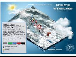 Plan des pistes Parâng