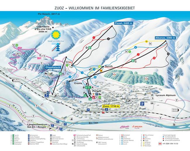 Zuoz – Pizzet/Albanas Zuoz – Pizzet/Albanas