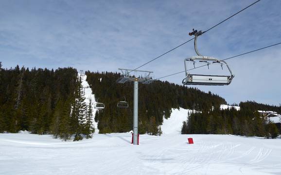 Skier près de Mesnali