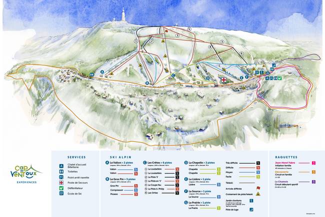 Mont Serein/Mont Ventoux Nord Mont Serein/Mont Ventoux Nord