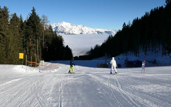 Domaines skiables pour les débutants dans la région de Hall-Wattens – Débutants Glungezer – Tulfes