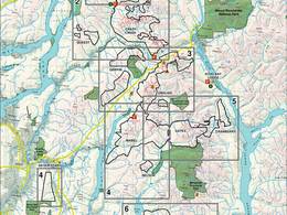 Plan des pistes Eagle Pass Heliskiing