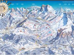 Plan des pistes Seiser Alm (Alpe di Siusi)