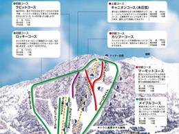 Plan des pistes Canmore Ski Village – Higashikawa