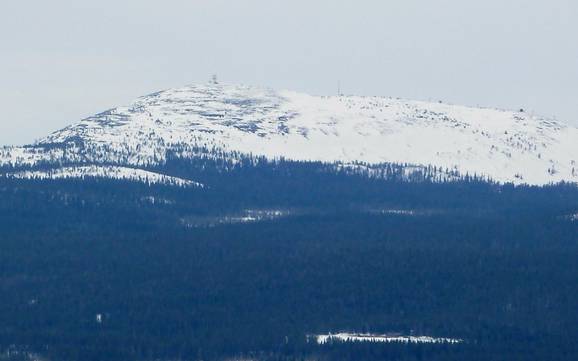 Skier à Luosto