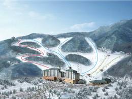 Plan des pistes Ganghwa Seaside Resort