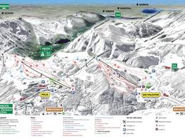 Plan des pistes Altopiano di Brentonico – Polsa/San Valentino