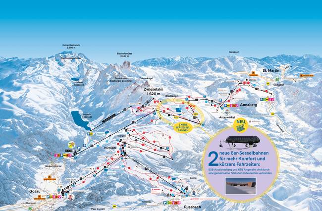 Dachstein West – Gosau - Russbach - Annaberg Dachstein West – Gosau - Russbach - Annaberg